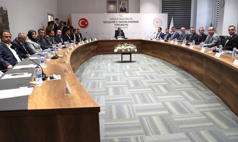 Sağlık Bakanı Kemal Memişoğlu Nevşehir'de İncelemelerde Bulundu