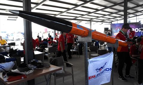 TEKNOFEST 2024 Roket Yarışması'nda Aksaray Rüzgarı