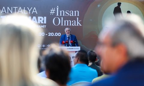 Antalya'da 14. Kitap Fuarı Coşkuyla Açıldı