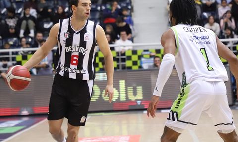 Beşiktaş Fibabanka, Yukatel Merkezefendi'yi Deplasmanda Geçti