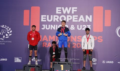 Burak Aykun Avrupa Halter Şampiyonası'nda Başarı Elde Etti