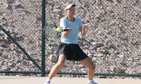 Erciyes'te ITF Uluslararası Tenis Turnuvası Devam Ediyor