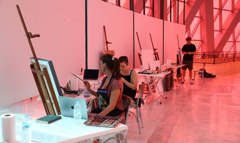 Eskişehir'de Uluslararası Sanat Çalıştayı Başladı