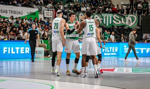 FIBA Erkekler Avrupa Kupası: Bursaspor Const rahat bir galibiyet aldı