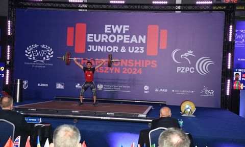 Genç Halterciler Avrupa Şampiyonası'nda Başarılar Elde Etti