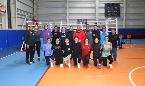 Genç Kadın Boks Milli Takımı Dünya Şampiyonası için Kastamonu'da Kamp Yapıyor