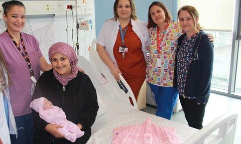 Kocaeli'de Doğum Sonrası Başarıyla Kitle Alındı