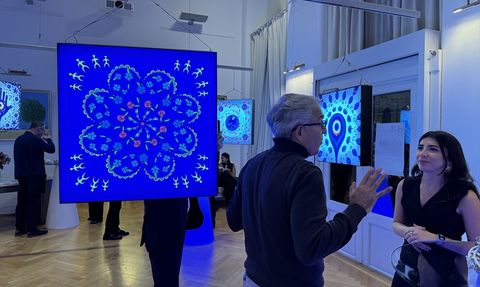 Viyana'da Yapay Zeka ve Sanatın Buluşması: Dansların Sembolü Sergisi