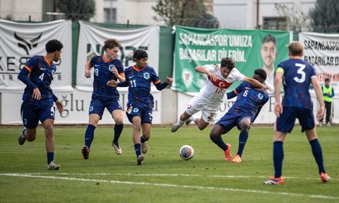 18 Yaş Altı Milli Takım, Hollanda ile Berabere Kaldı