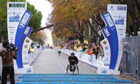 46. İstanbul Maratonu'nda Galipler Belli Oldu