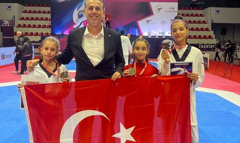 Avrupa Yıldızlar Tekvando Şampiyonası'nda Milli Sporcular Başarı Gösterdi