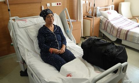 Böbrek Nakliyle Hayata Dönen Hatice Ayçin'in Mutluluğu