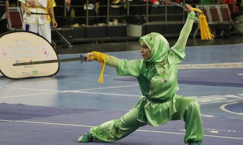 Elif Akyüz, Wushu'daki Başarılarına Yeni Madalyalar Eklemeyi Hedefliyor