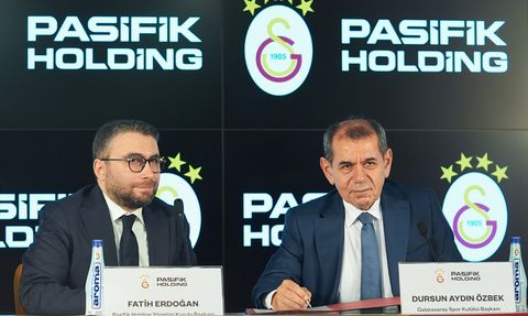 Galatasaray'ın Yeni Forma Sırt Sponsoru Pasifik Holding