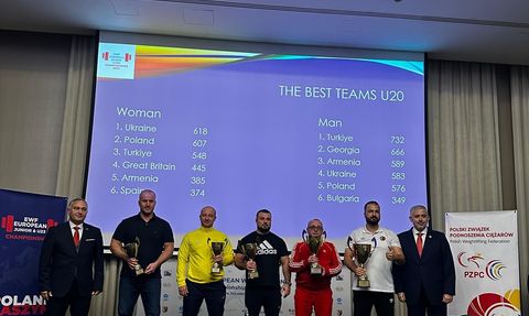 Türk Halterciler Avrupa Şampiyonası'nda 53 Madalya Kazandı