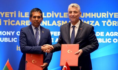 Türkiye ve Maldivler Arasında Tercihli Ticaret Anlaşması İmzalandı