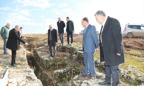 Çubuk'taki Melikşah Hamamı Kazısında Birinci Aşama Tamamlandı