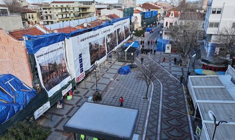 Edirne'de Sokak Sağlıklaştırma Projesi Devam Ediyor