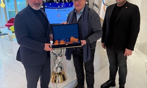 Nahit Şahin ve Riccardo Fraccari'den Önemli Görüşme