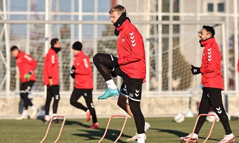 Sivasspor Galatasaray Maçına Hazırlanıyor