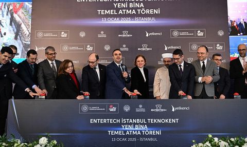 Bakan Kacır, Entertech İstanbul Teknokent'in Yeni Binasının Temelini Attı