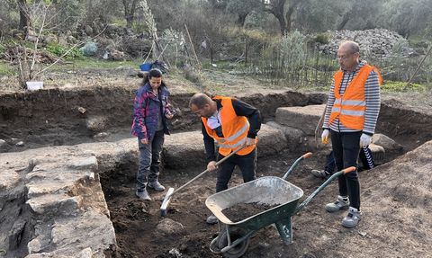 Herakleia Antik Kenti'nde Pati İzleri Bulundu