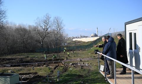 5,5 Asırlık Evliya Kasımpaşa Camisi'nde Restorasyon Devam Ediyor