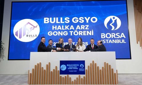 Borsa İstanbul'da Bulls GSYO Gong Töreni