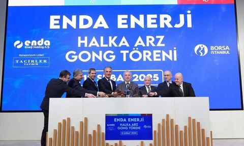 Enda Enerji Holdings Borsa İstanbul'da işlem görmeye başladı