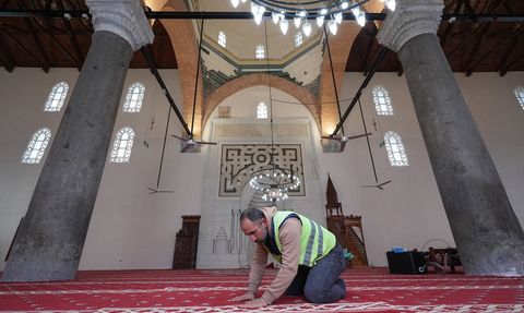 İsa Bey Camisi Resmen Yeniden Açılıyor