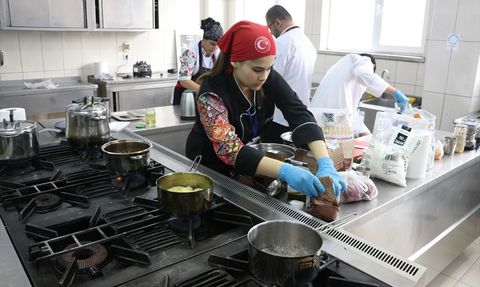 Öğrenciler Türk Mutfağında Yarıştı