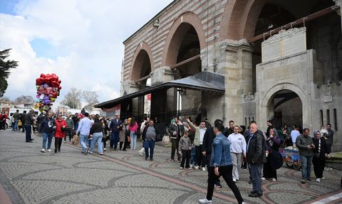 Edirne'de Ramazan Bayramı Yoğunluğu