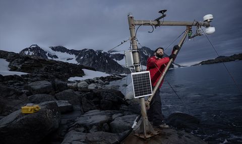 Horseshoe Adası'ndaki Buzul Erimeleri