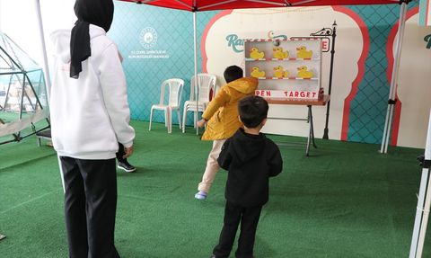 Kahramanmaraş'ta Çocuklara Özel Ramazan Panayırı Düzenlendi