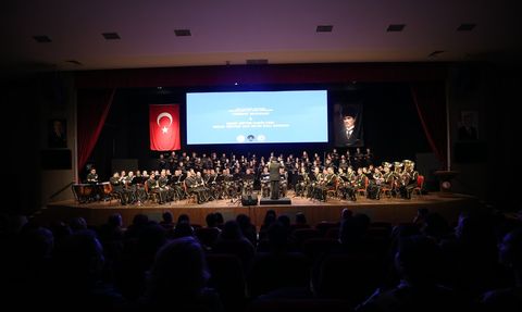Armoni Mızıkası ve ÇOMÜ Öğrencilerinden Ortak Konser