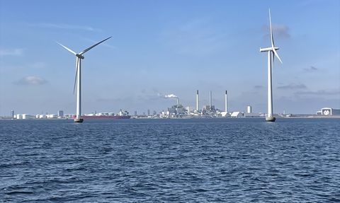 TÜREB Heyeti Kopenhag'da Deniz Üstü Rüzgar Santralini İnceledi