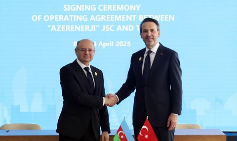 Türkiye ve Azerbaycan Arasında Elektrik Alanında İşletme Anlaşması