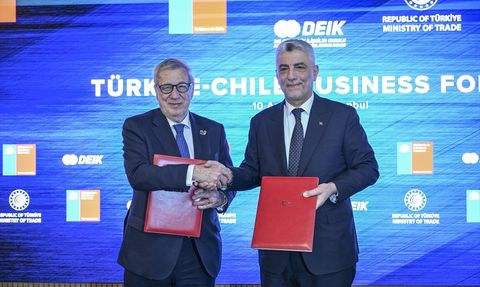 Türkiye ve Şili Arasındaki Ticaret İlişkileri Güçleniyor