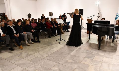 Üsküp'te Flüt-Piyano Duo Konseri Gerçekleşti