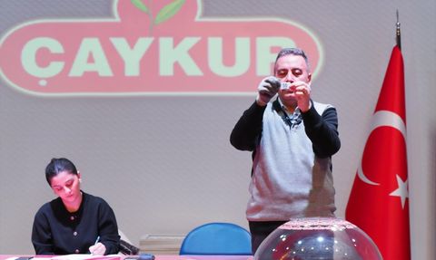ÇAYKUR 1500 Mevsimlik İşçi Alımında Kura Çekimi Gerçekleştirildi