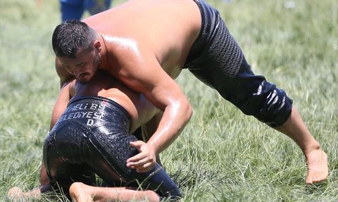 CW Enerji Türkiye Yağlı Güreş Ligi 2. Etabı Gaziantep'te Başladı