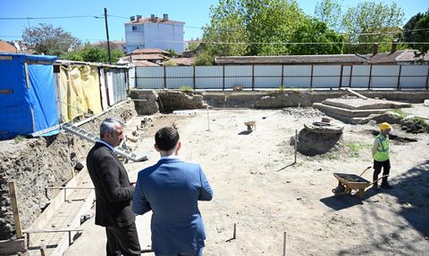 Edirne'deki Şeyh Şüceaddin Camisi Restorasyon Çalışmaları Devam Ediyor