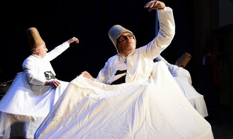 Engelli Semazenlerden Yunus Emre'ye Anlamlı Gösteri