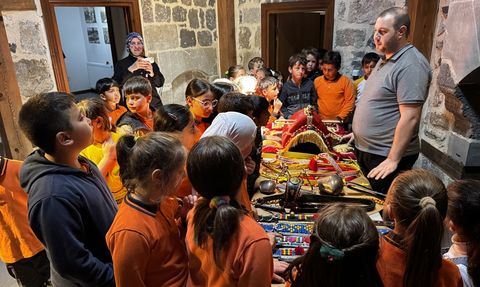 Erzurum'da Unutulmaya Yüz Tutan Meslekler Öğrencilere Tanıtıldı