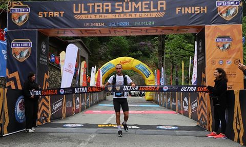 Trabzon'da 3. Ultra Sümela Trail Etkinliği Yapıldı