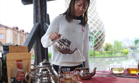 Yumika Arita, Japonya'nın İlk Türk Çayı Demleme Ustası Rize'de