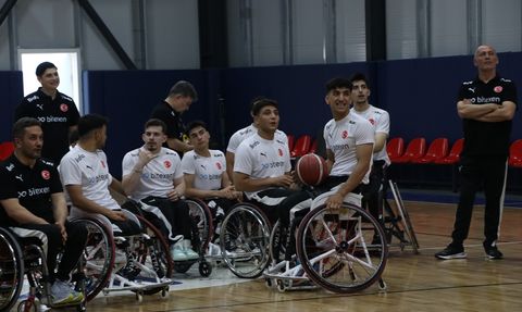 23 Yaş Altı Tekerlekli Sandalye Basketbol Takımı'nın Şampiyonluk Hedefi