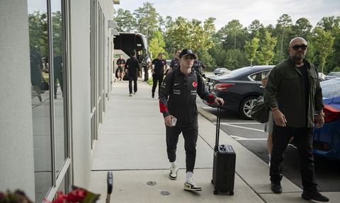 A Milli Futbol Takımı Kuzey Carolina'da