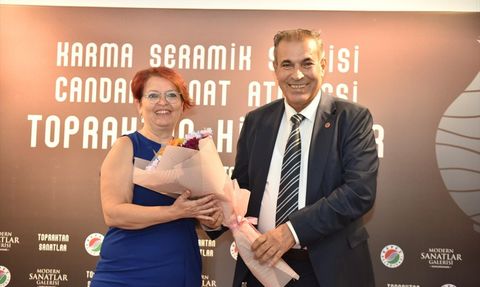 Antalya'da 'Topraktan Hikayeler' Sergisi Açıldı