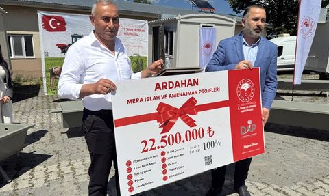 Ardahan'da Hayvancılığa Altyapı Desteği